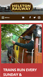 Mobile Screenshot of helstonrailway.co.uk